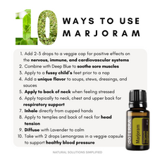 Cargar imagen en el visor de la galería, Aceite Esencial de Mejorana dōTERRA - 15ml