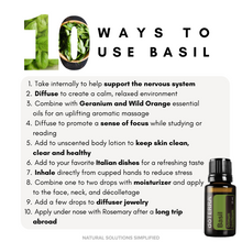 Load image into Gallery viewer, dōTERRA Basil Essential Oil - 15ml
