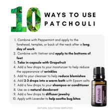 Load image into Gallery viewer, dōTERRA Patchouli Essential Oil - 15ml