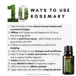 dōTERRA Rosemary Essential Oil - 15ml