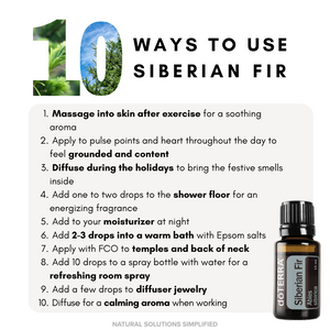 COMPRE Siberian Fir 15ml OBTENGA Wild Orange