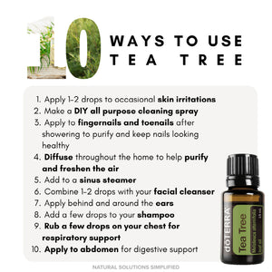 dōTERRA Tea Tree (Melaleuca) Essential Oil - 15ml