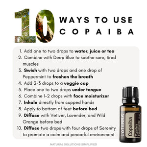 Aceite Esencial de Copaiba dōTERRA - 15ml